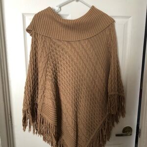 100% Cotton Poncho Shawl